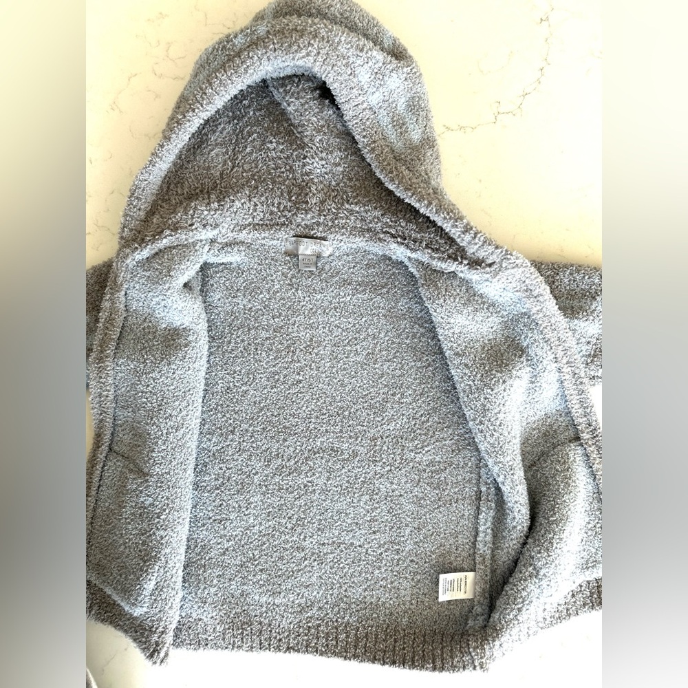 Barefoot Dreams Toddler Boys Zip Up Sweater Set Sz 4T/5T - Picture 5 of 14